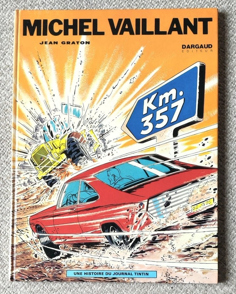 Stripalbum Michel Vaillant KM 357 Hardcover, Eén stripboek, Ophalen of Verzenden, Zo goed als nieuw