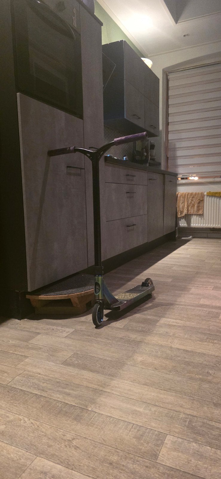 full  custom stuntstep, Fietsen en Brommers, Ophalen, Gebruikt, Gewone step, Onbekend