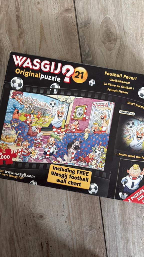 Wasgij Original 21: Football Fever! Legpuzzel, Ophalen, 500 t/m 1500 stukjes, Zo goed als nieuw, Legpuzzel