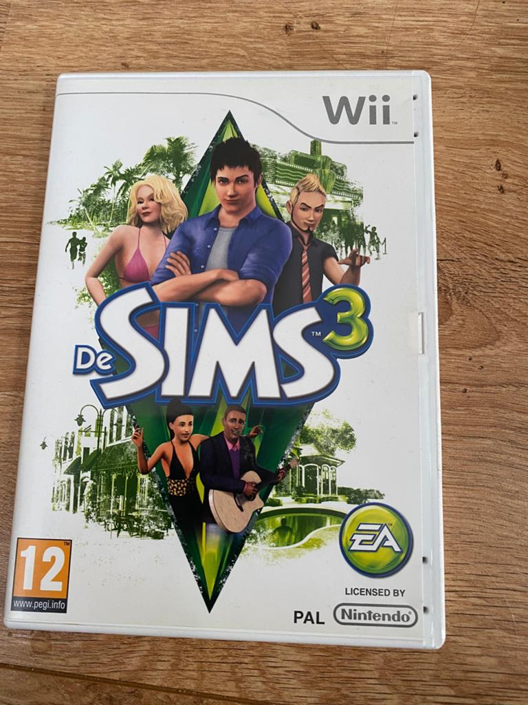 Wii sims 3, Ophalen, 1 speler, Zo goed als nieuw, Vanaf 12 jaar