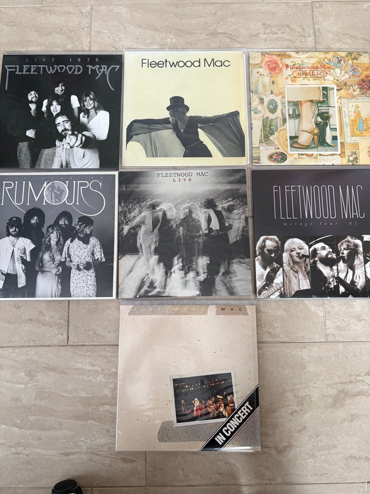 Fleetwood Mac Live Vinyl Collectie - 7 LP's, LP, Pop, Ophalen of Verzenden, Zo goed als nieuw