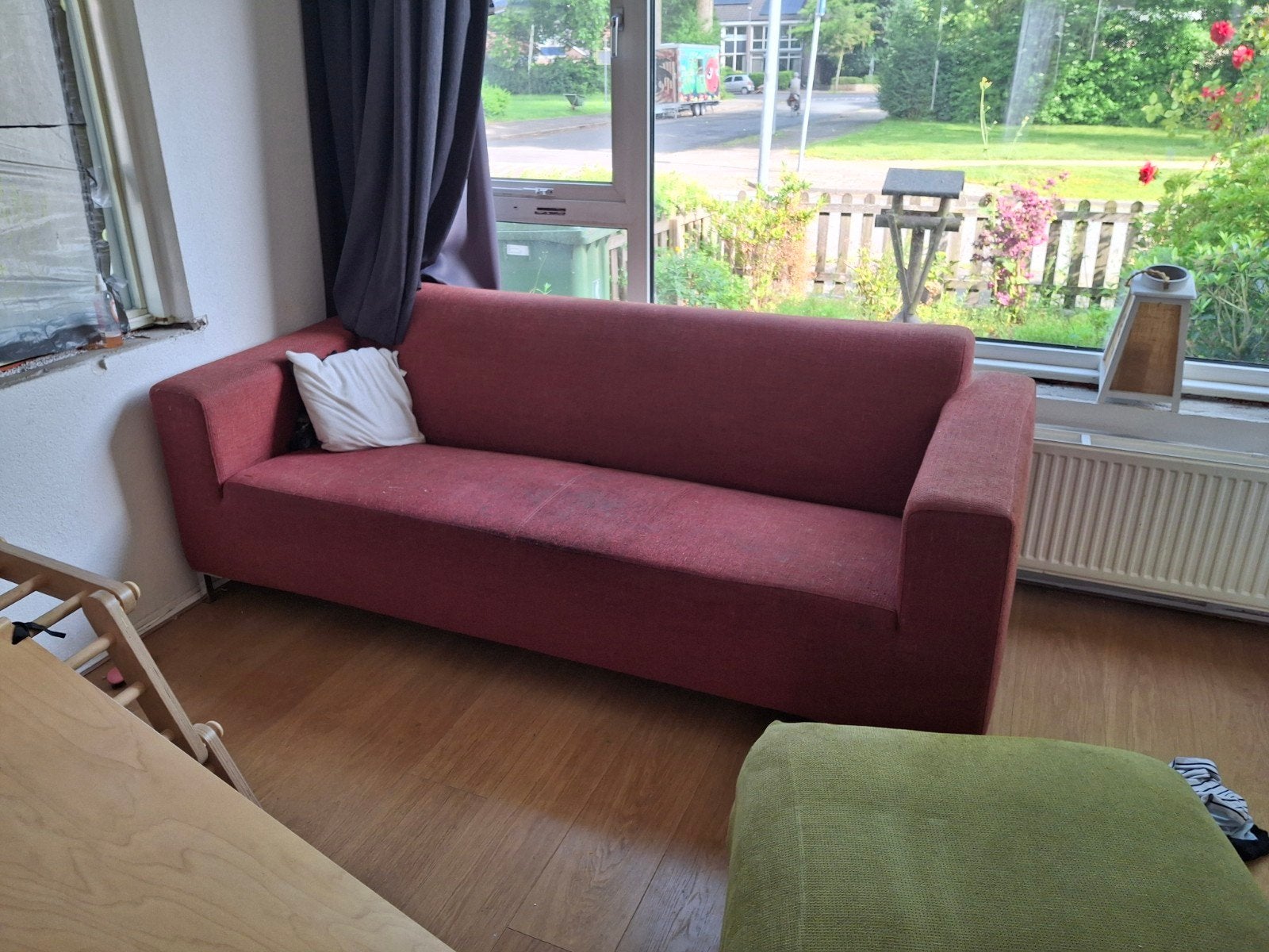 Bank, Ophalen of Verzenden, Gebruikt, 75 tot 100 cm, Tweepersoons
