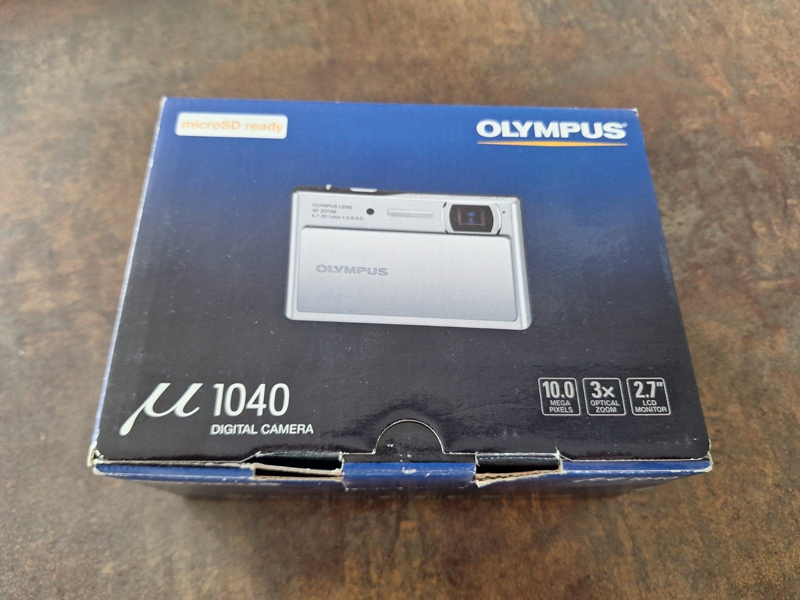 Olympus µ 1040 Compactcamera - Batterij leeg, Ingebouwde flitser, Gebruikt, Ophalen of Verzenden, Olympus