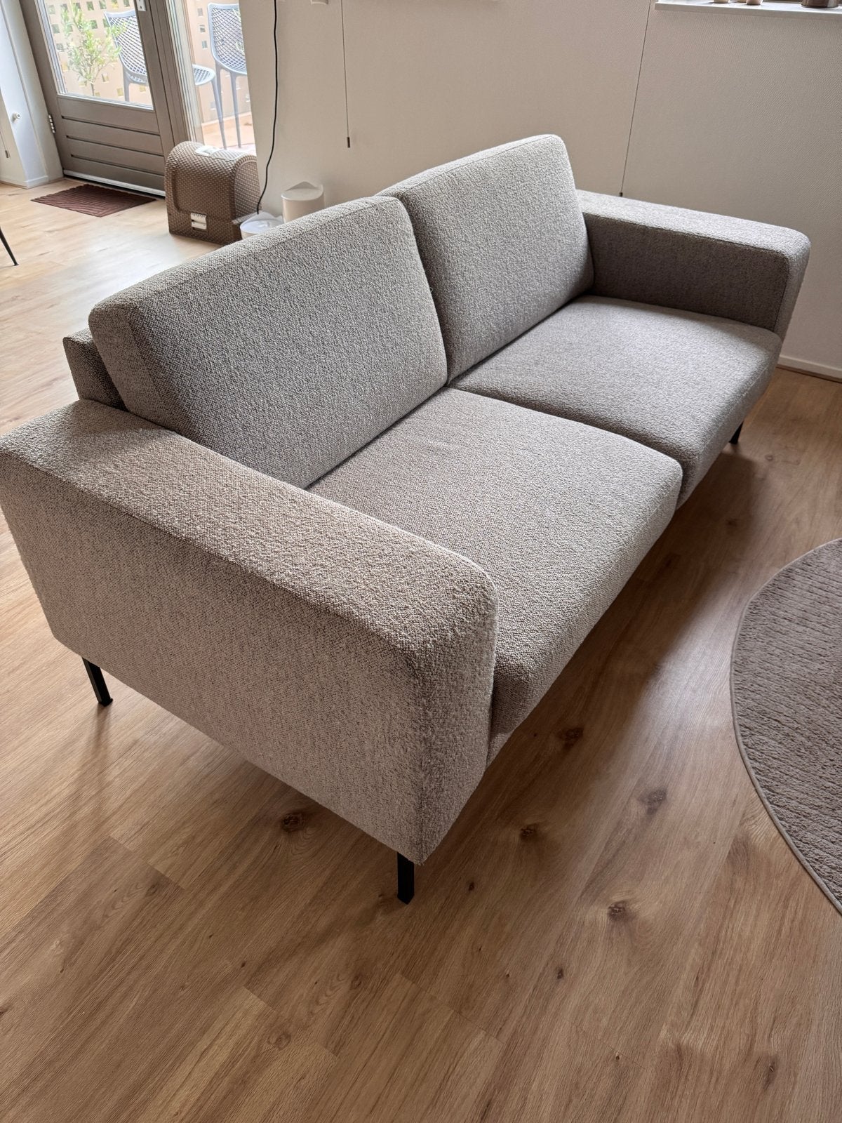 Bank 2,5-zits - Beige, Huis en Inrichting, Banken | Bankstellen, Ophalen, Gebruikt, 150 tot 200 cm, Tweepersoons