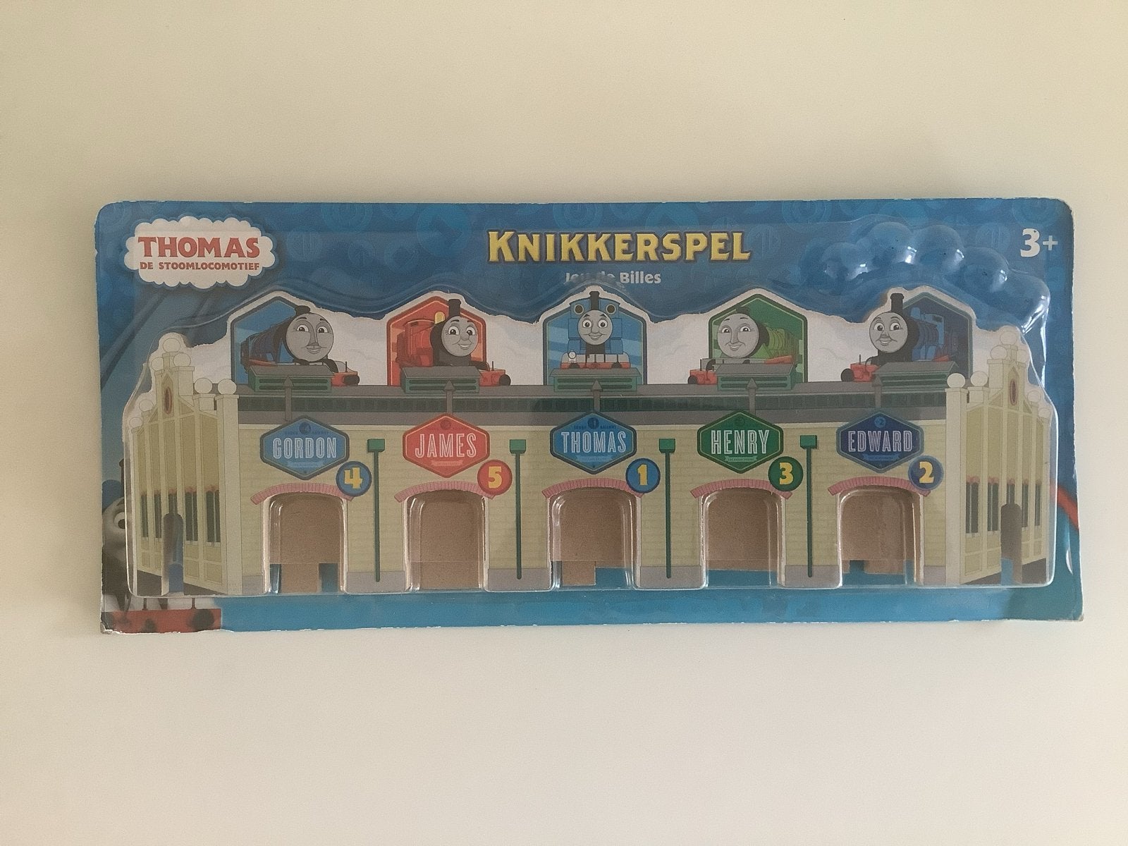 Vintage Thomas de Stoomlocomotief Knikkerspel 2011 nieuw, Ophalen of Verzenden, Nieuw