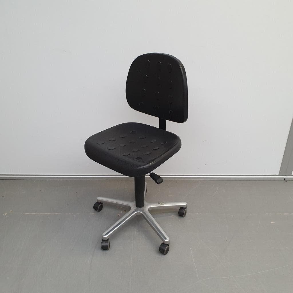 Labkoo medische werkstoelen stoelen - PU kunststof zwart, Huis en Inrichting, Ophalen of Verzenden, Gebruikt, Zwart