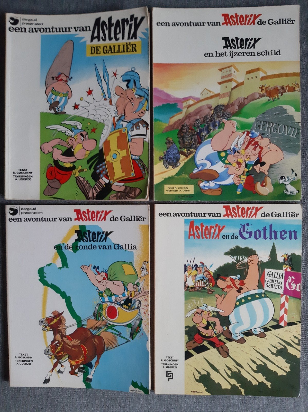 Asterix en Obelix, Boeken, Meerdere stripboeken, Ophalen of Verzenden, Gelezen, Goscinny & Uderzo
