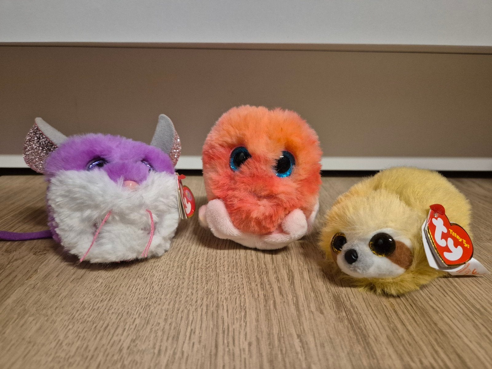 TY knuffeltjes hamster, octopus, luiaard, Ophalen of Verzenden, Overige typen