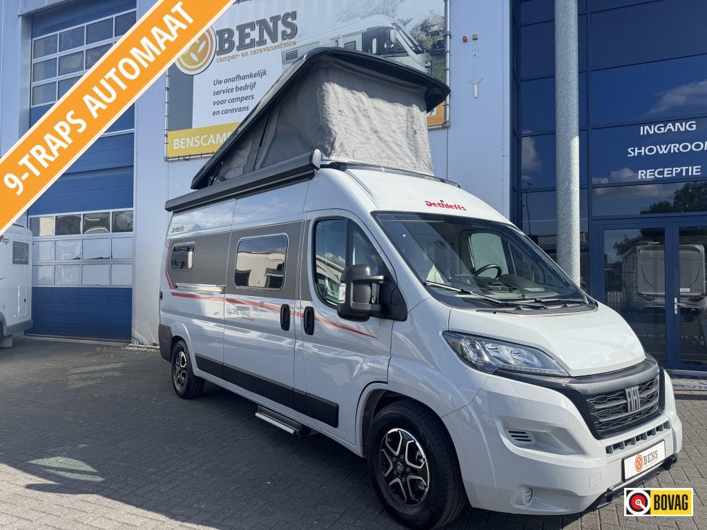 prachtig Dethleffs Globetrail Advantage 600 DR Hefdak 4pers, Automaat, Chemisch toilet, Buscamper of Camperbus, Ringverwarming