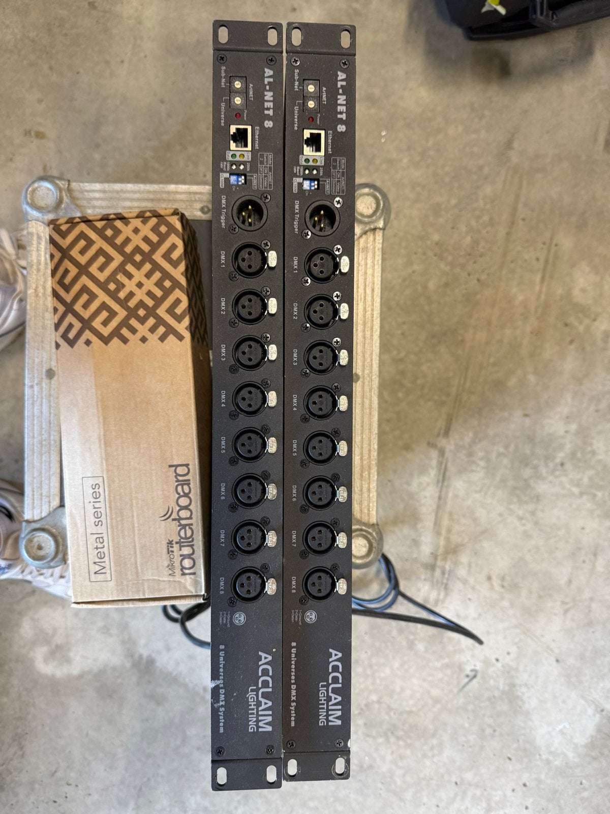Acclaim AL-NET8 DMX Node - 8 poorten, Ophalen, Gebruikt, Overige typen