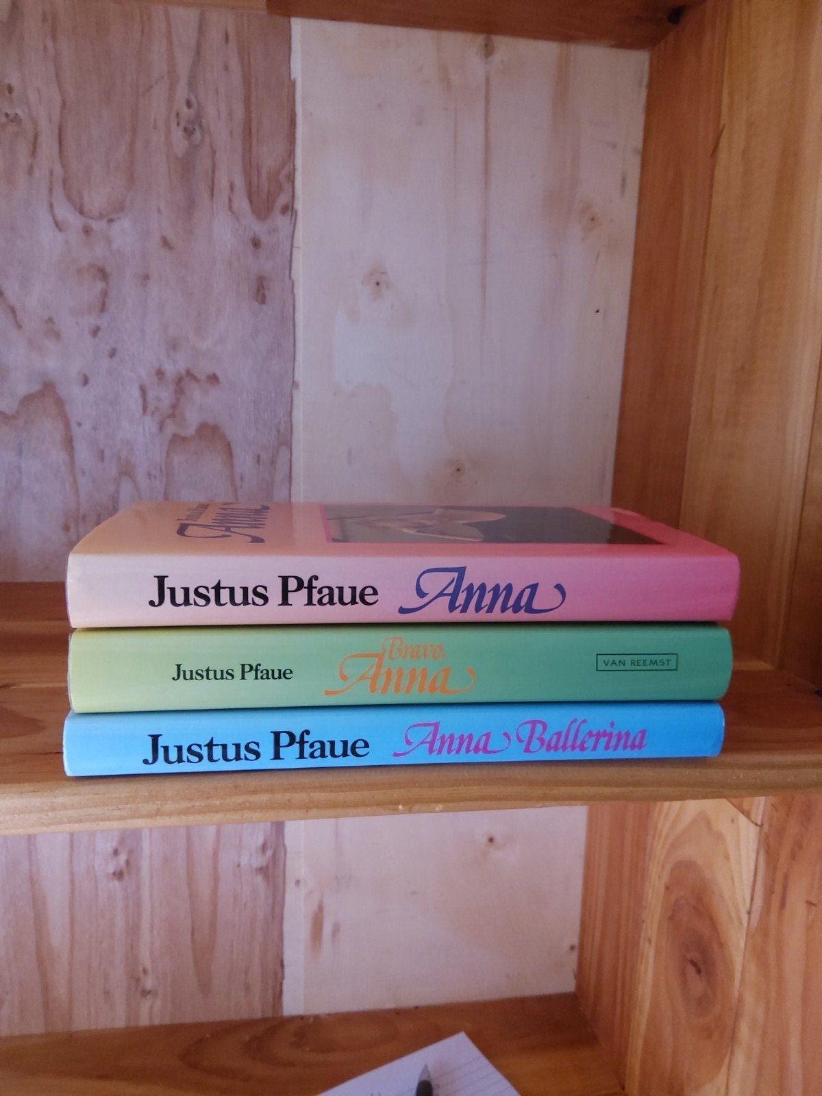Justus Pfaue - Anna, Bravo Anna, Anna Ballerina (3 boeken), Ophalen of Verzenden, Gelezen, Justus Pfaue, Nederland
