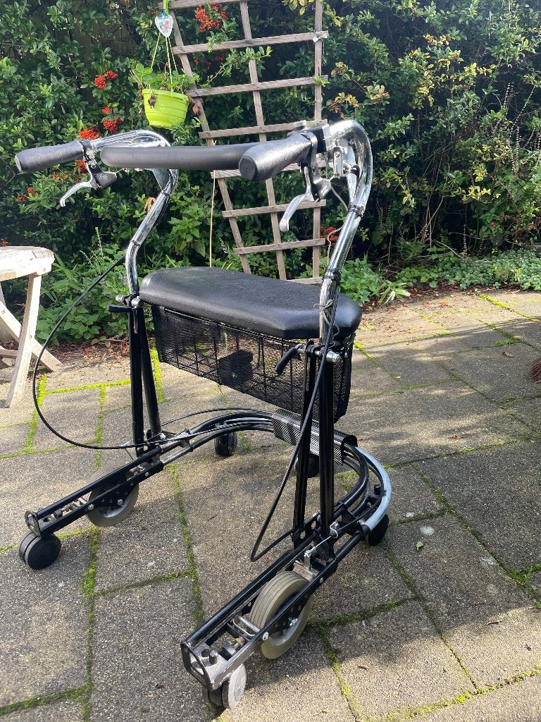 zeer stevige Parkinson rollator van U-step met laserstraal, Ophalen, Gebruikt