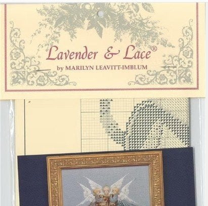 Lavender & Lace Victorian Designs Cross Stitch Patterns, Ophalen of Verzenden, Zo goed als nieuw, Handborduren, Patroon