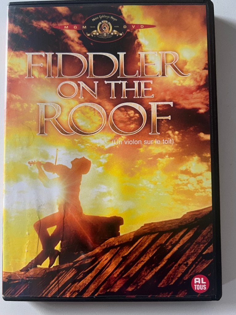 Fiddler on the Roof DVD 1971 Topol, Alle leeftijden, Ophalen of Verzenden, Gebruikt