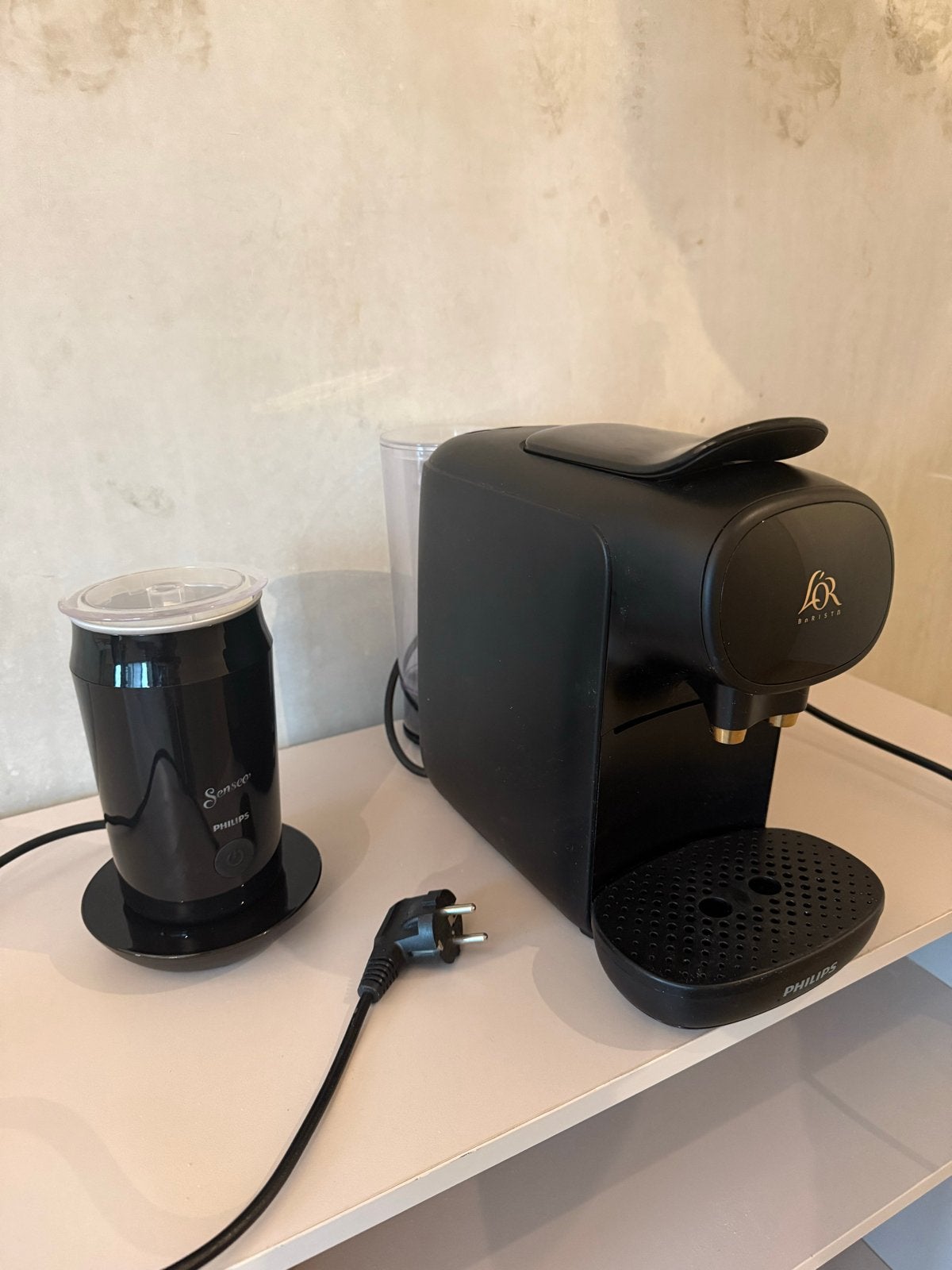 Philips L'OR Barista koffiemachine met Senseo melkopschuimer, Witgoed en Apparatuur, Koffiezetapparaten, Koffiemachine, Ophalen of Verzenden
