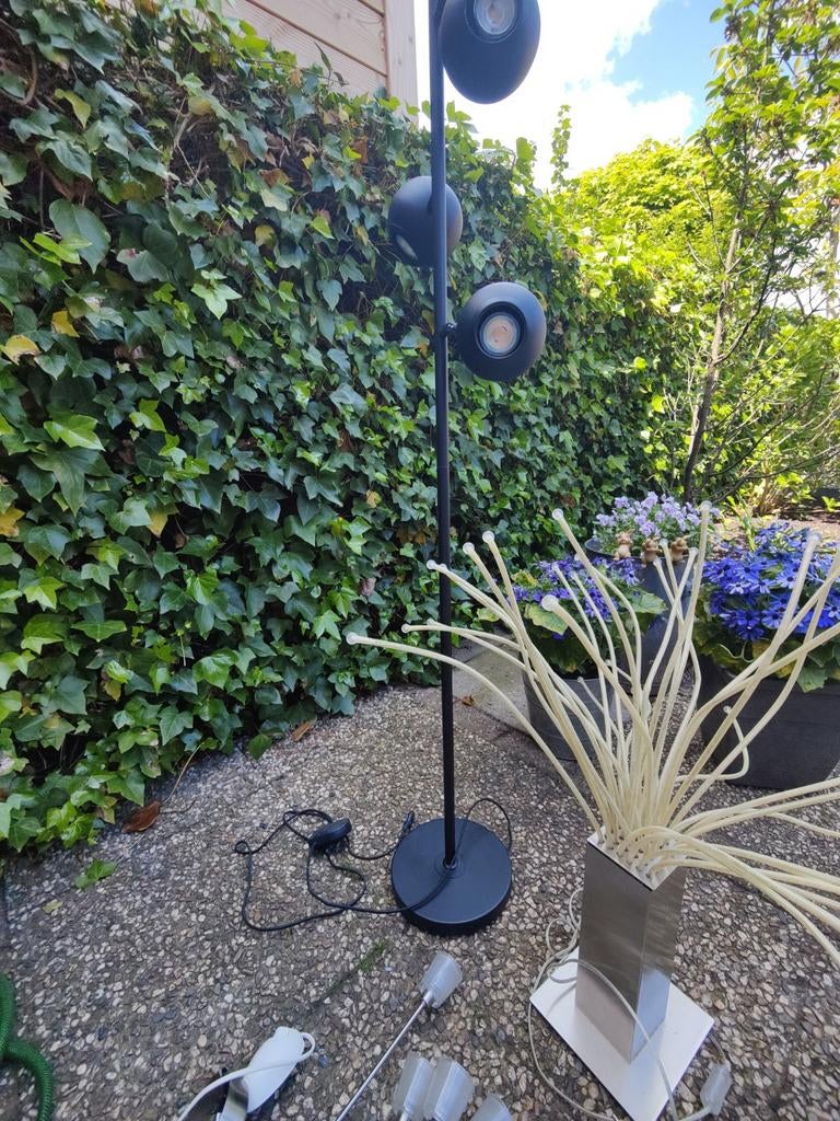 Wandlamp, tafellamp en vloerlamp set, Ophalen, Gebruikt