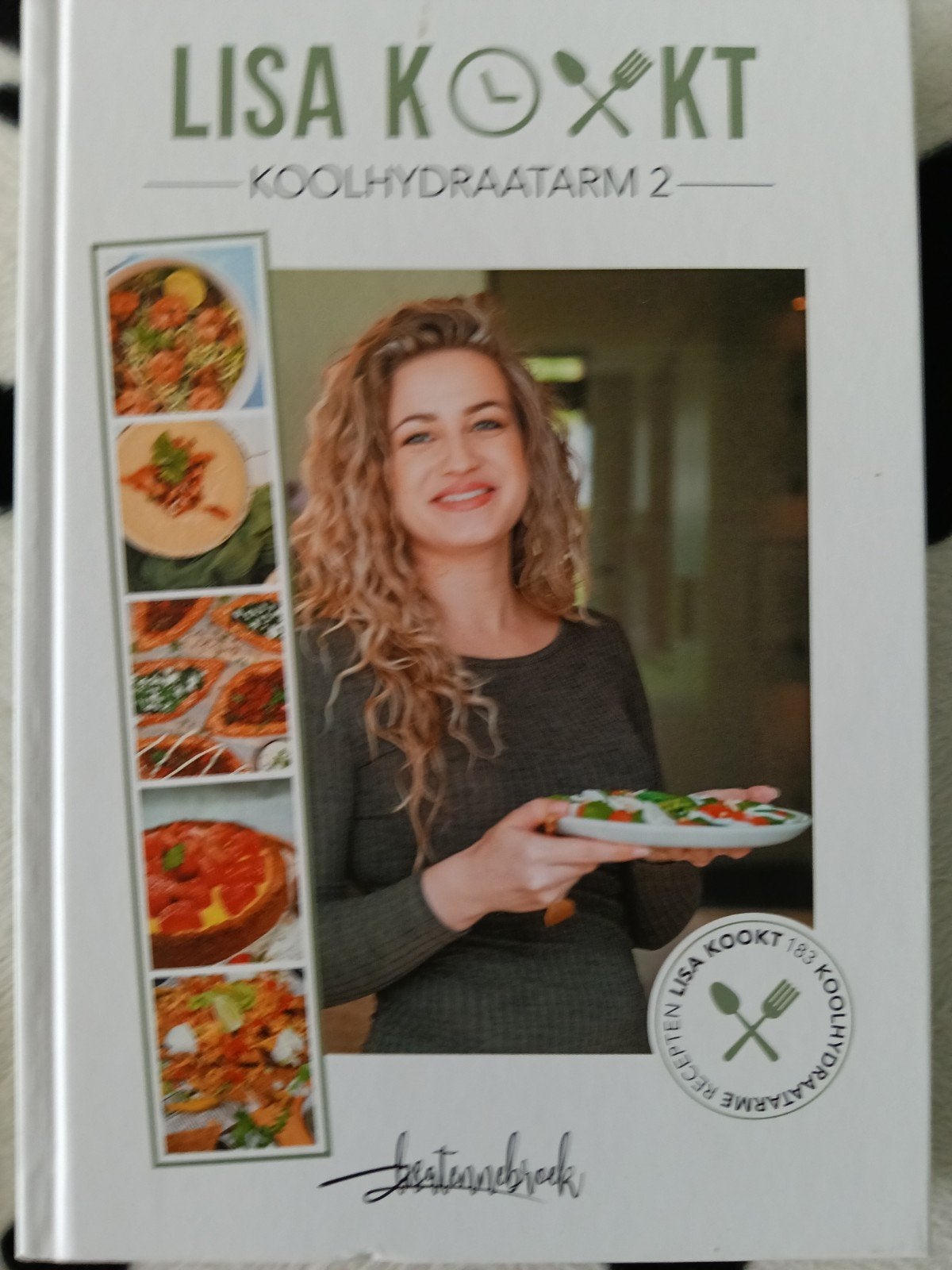 3 koolhydraatarme kookboeken: Lisa Kookt, Koolhydraatarm, Ophalen, Zo goed als nieuw, Gezond koken