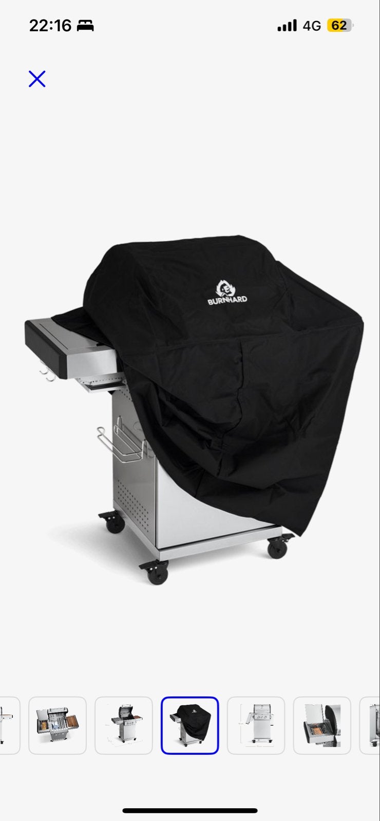 Burnhard FRED Jr. Deluxe Series 3 Gasbarbecue - Nieuwstaat, Ophalen, Nieuw