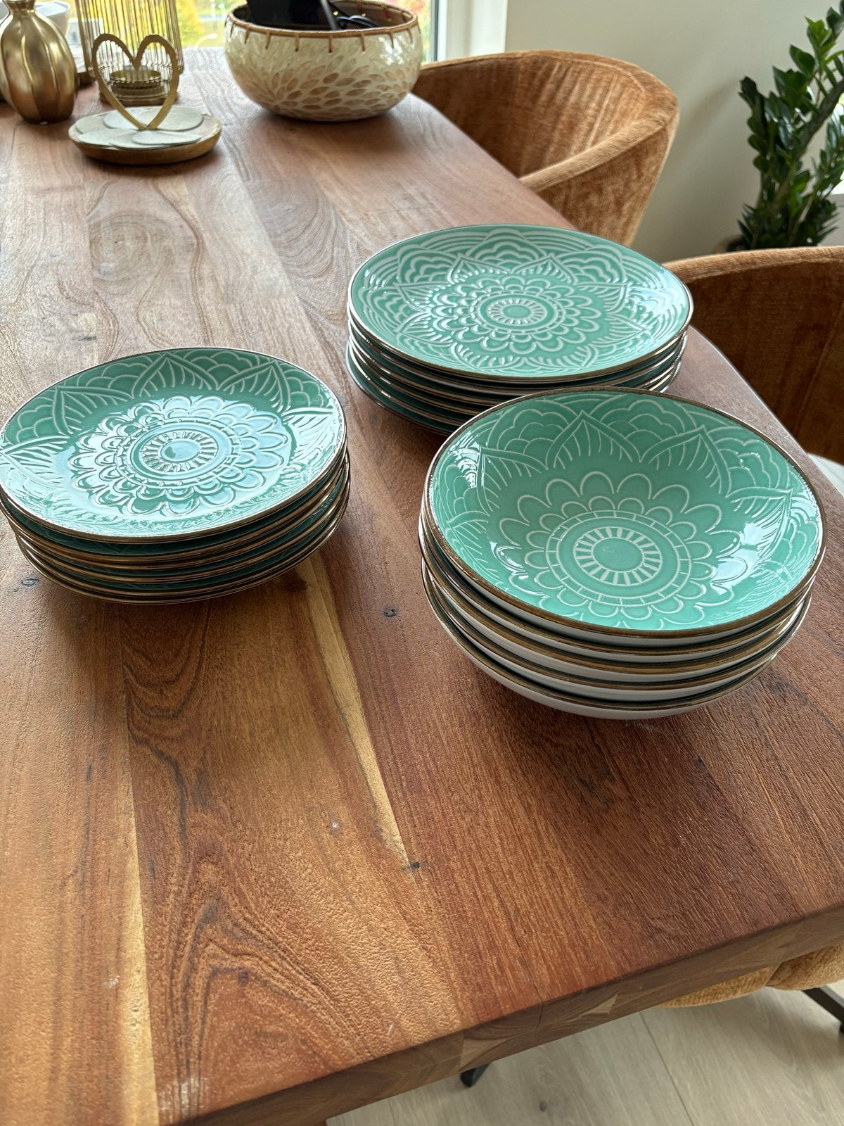 Servies set Tivoli 1996 - 17 stuks - Zo goed als nieuw, Ophalen, Overige merken, Keramiek, Zo goed als nieuw