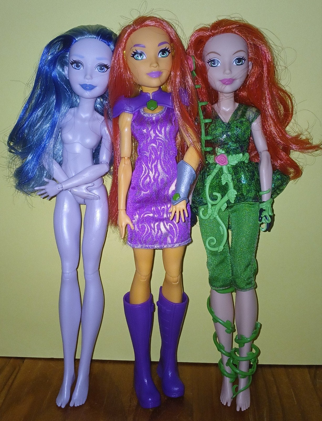 3x poppen, Ophalen of Verzenden, Gebruikt, Fashion Doll