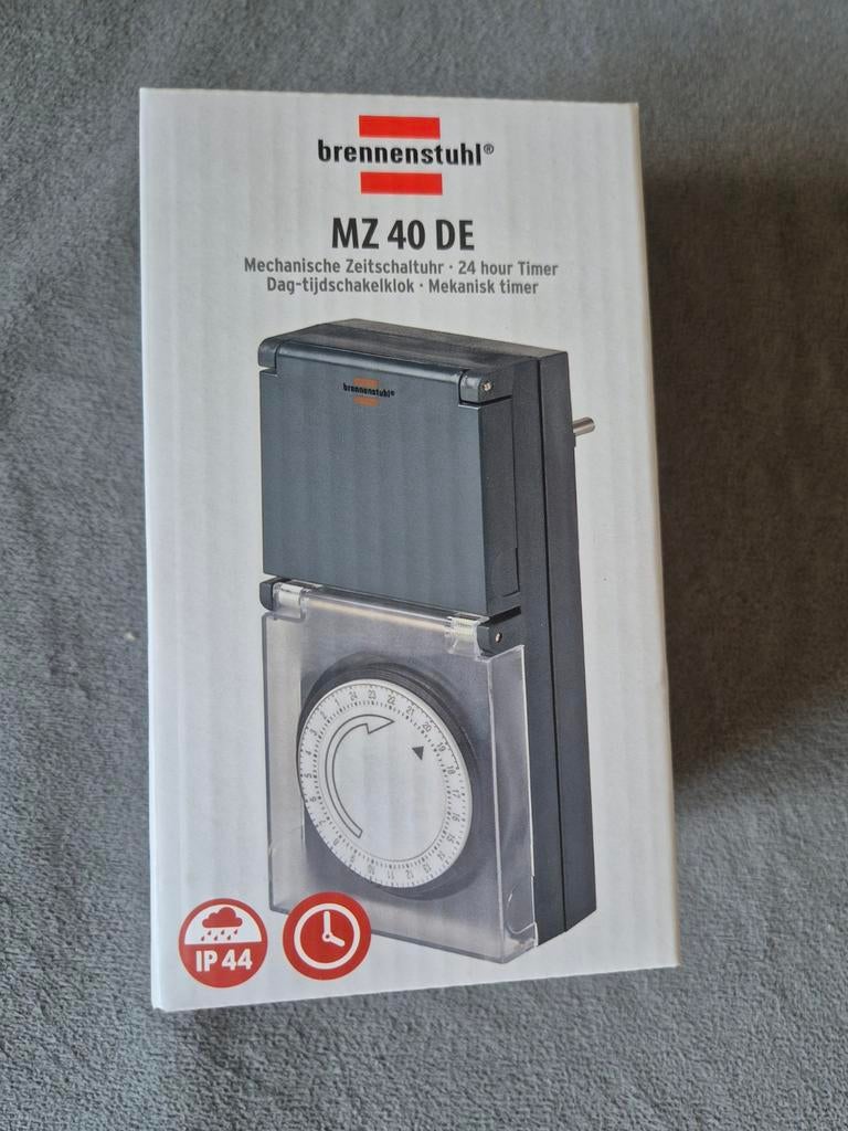 Mechanische timer, Ophalen of Verzenden, Nieuw, Stopcontact
