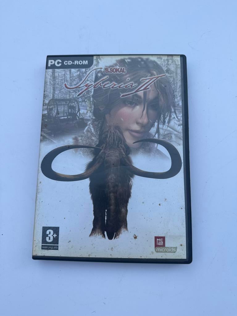 Syberia II PC CD-ROM - Avontuurlijk Puzzelspel, Avontuur en Actie, Gebruikt, 1 speler, Ophalen of Verzenden