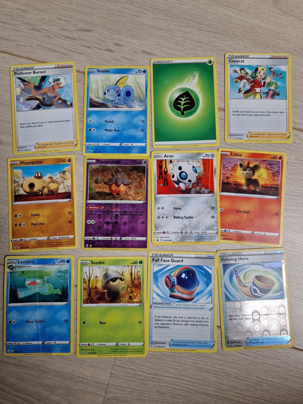 12 x pokemon kaarten cards kaart card collectie verzameling, Ophalen of Verzenden