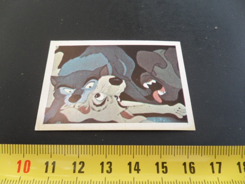 sticker walt disney lady en de vagebond #95, Ophalen of Verzenden, Zo goed als nieuw