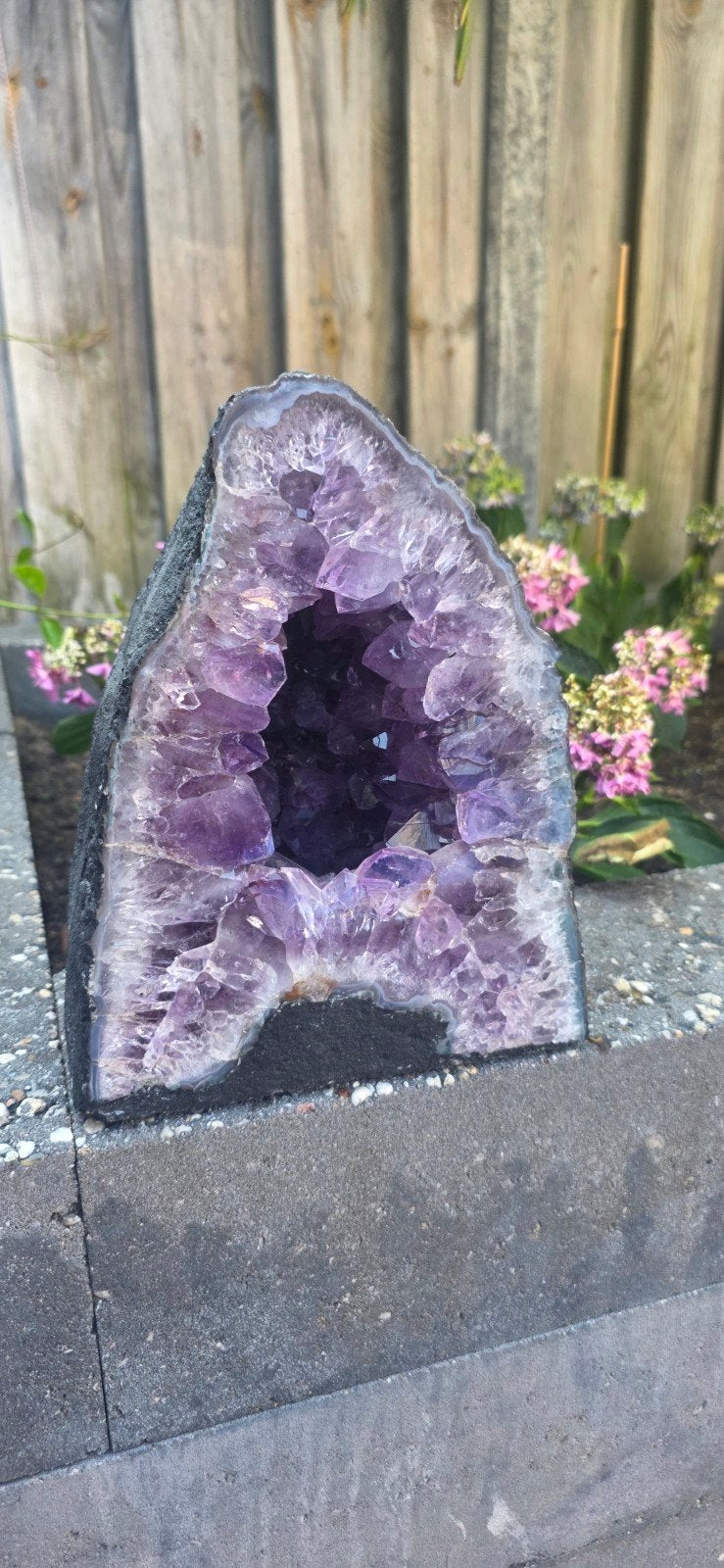 Amethist geode 25x20, Ophalen