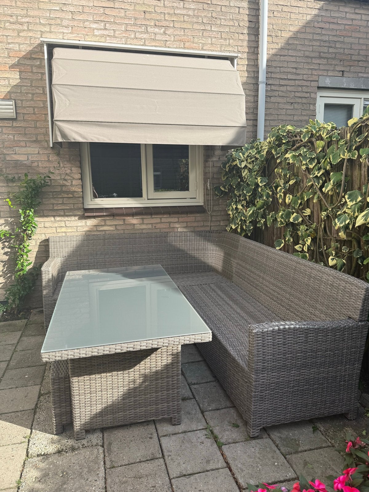 Diner loungeset voor 6 personen - Garden Impressions, Tuin en Terras, Ophalen, Gebruikt, 6 zitplaatsen, Loungeset