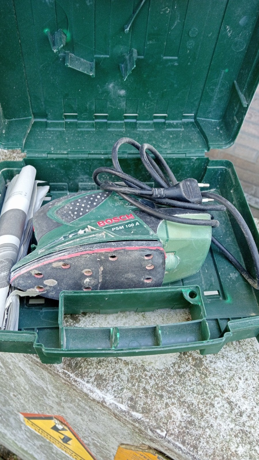 schuurmachine, Ophalen, Gebruikt, Minder dan 600 watt, Vlakschuurmachine