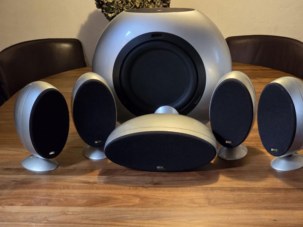 KEF KHT 3005 5.1 SURROUND SYSTEEM, Overige merken, Gebruikt, 70 watt of meer, Ophalen of Verzenden