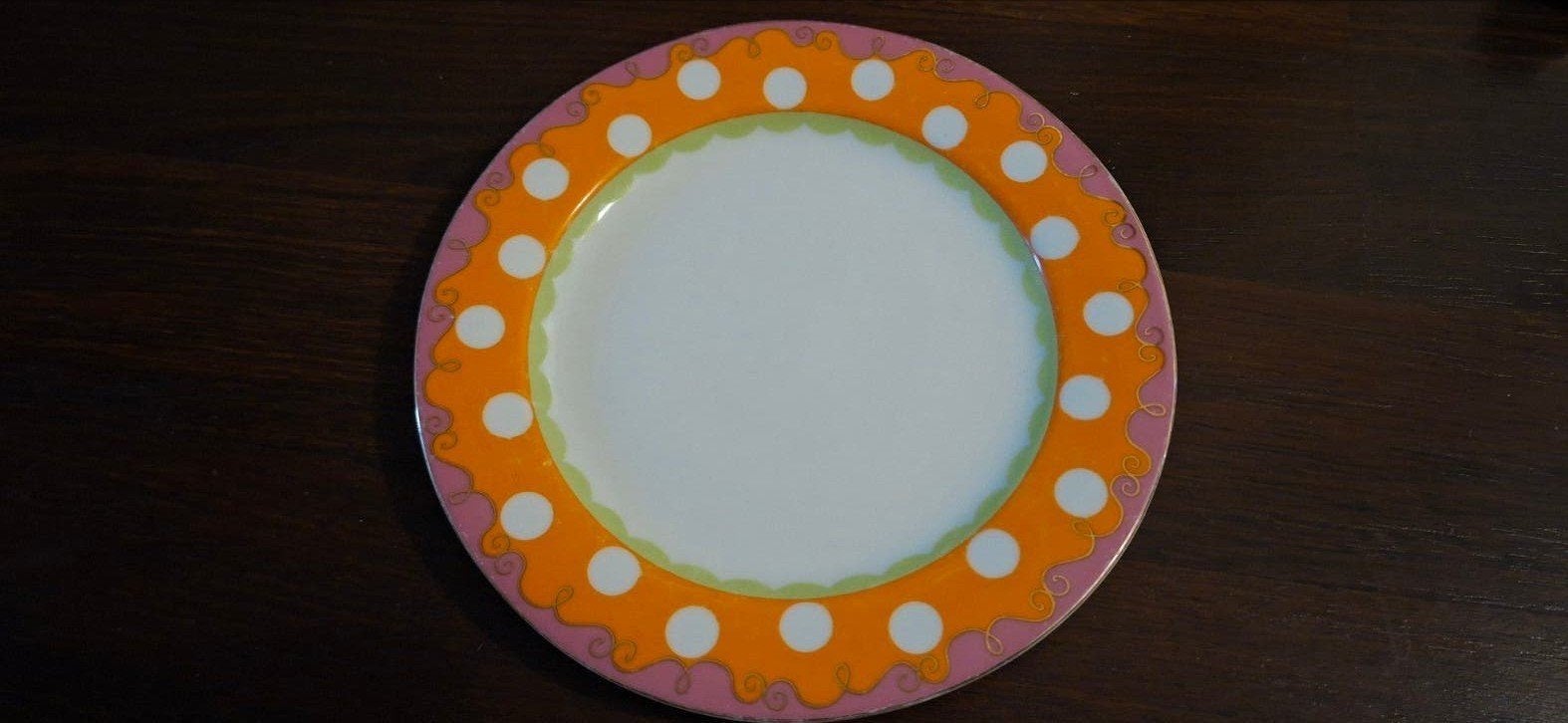 Bordje (Oilily), Gebruikt, Ophalen of Verzenden, Bord(en), Overige stijlen