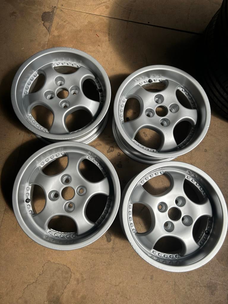 BCW Velgen 5-spaaks 4x100 ET38 7Jx15, Auto-onderdelen, Ophalen, Gebruikt, Opel