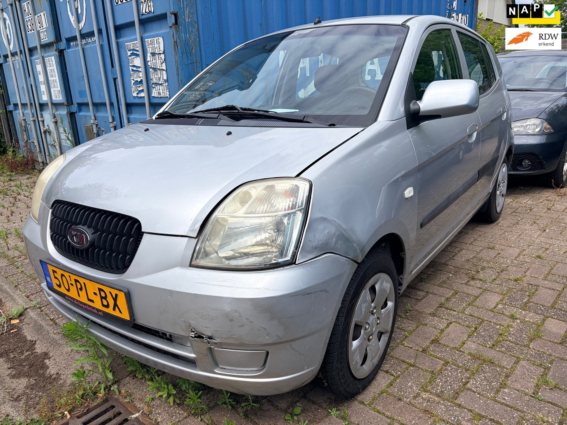 Kia Picanto 1.0 LXE APK 08-09-2027, Auto's, Voorwielaandrijving, Stof, 31 €/maand, 4 cilinders