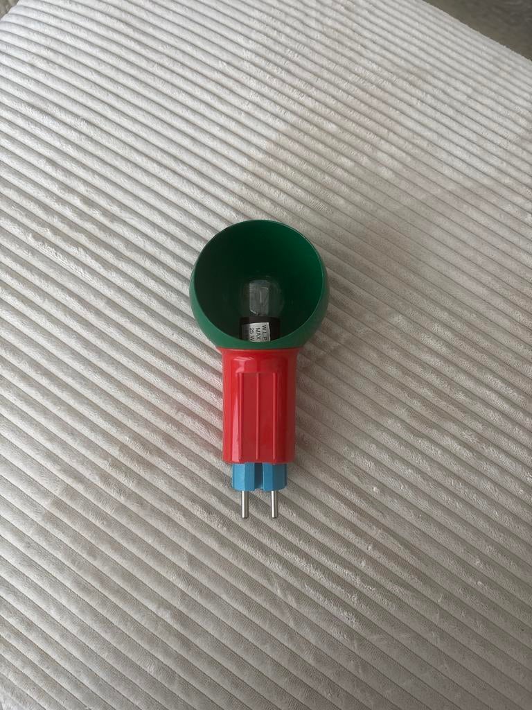 Bendt Hansen, Vintage Plug-in Nachtlampje, jaren 70., Ophalen of Verzenden, Gebruikt