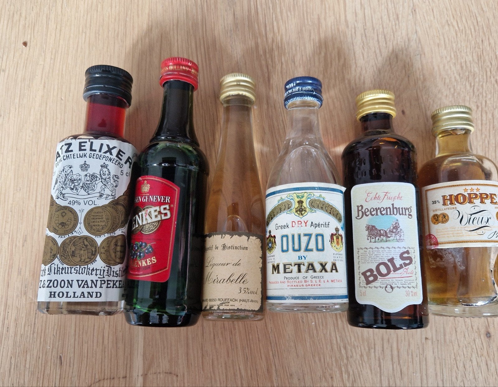 25 miniatuur drankflesjes, Verzamelen, Ophalen