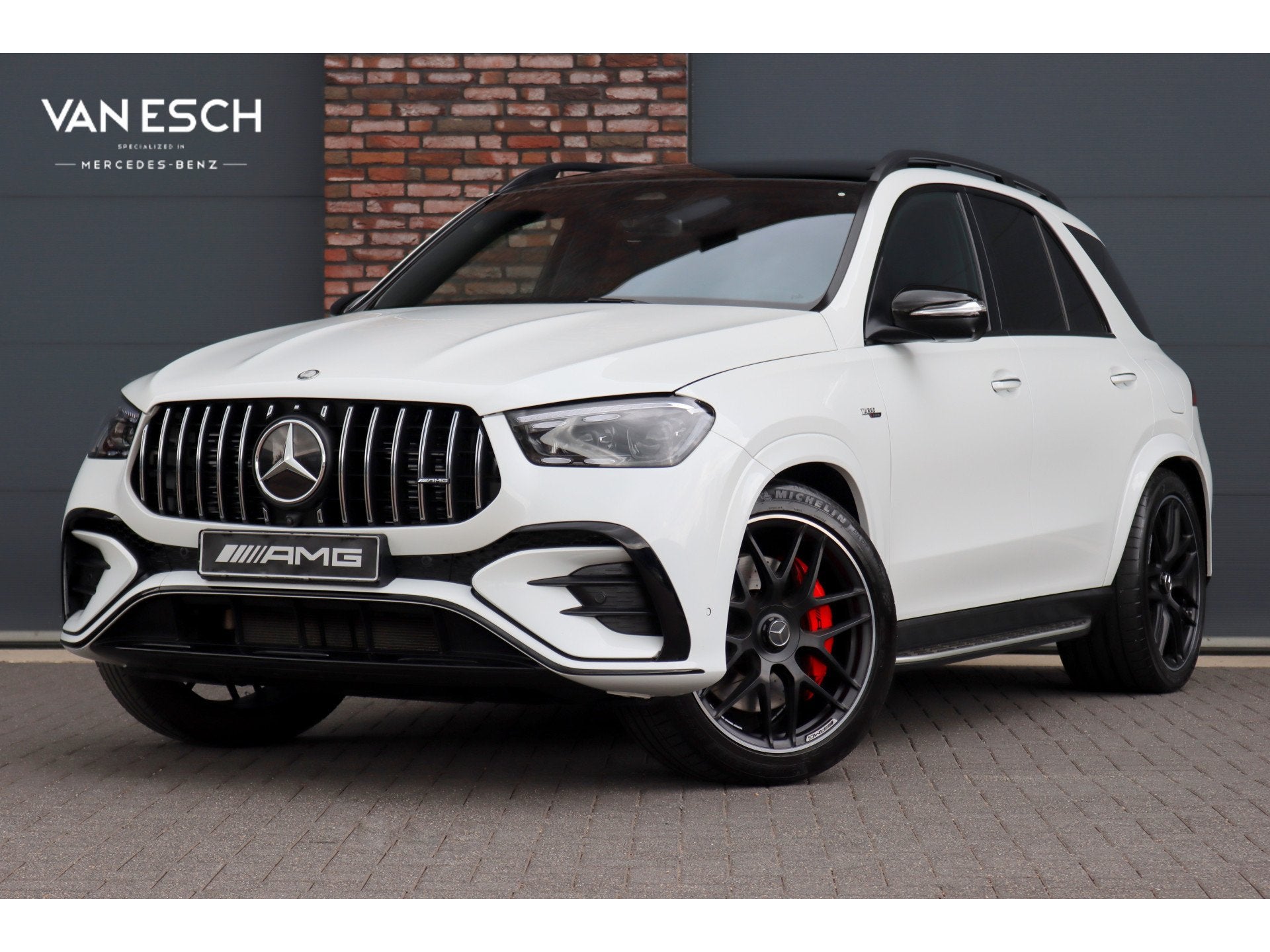 Mercedes-Benz GLE AMG 53 Hybrid 4MATIC+ | Luchtvering | Dist, Auto's, Dealer onderhouden, Gebruikt, GLE, Wit