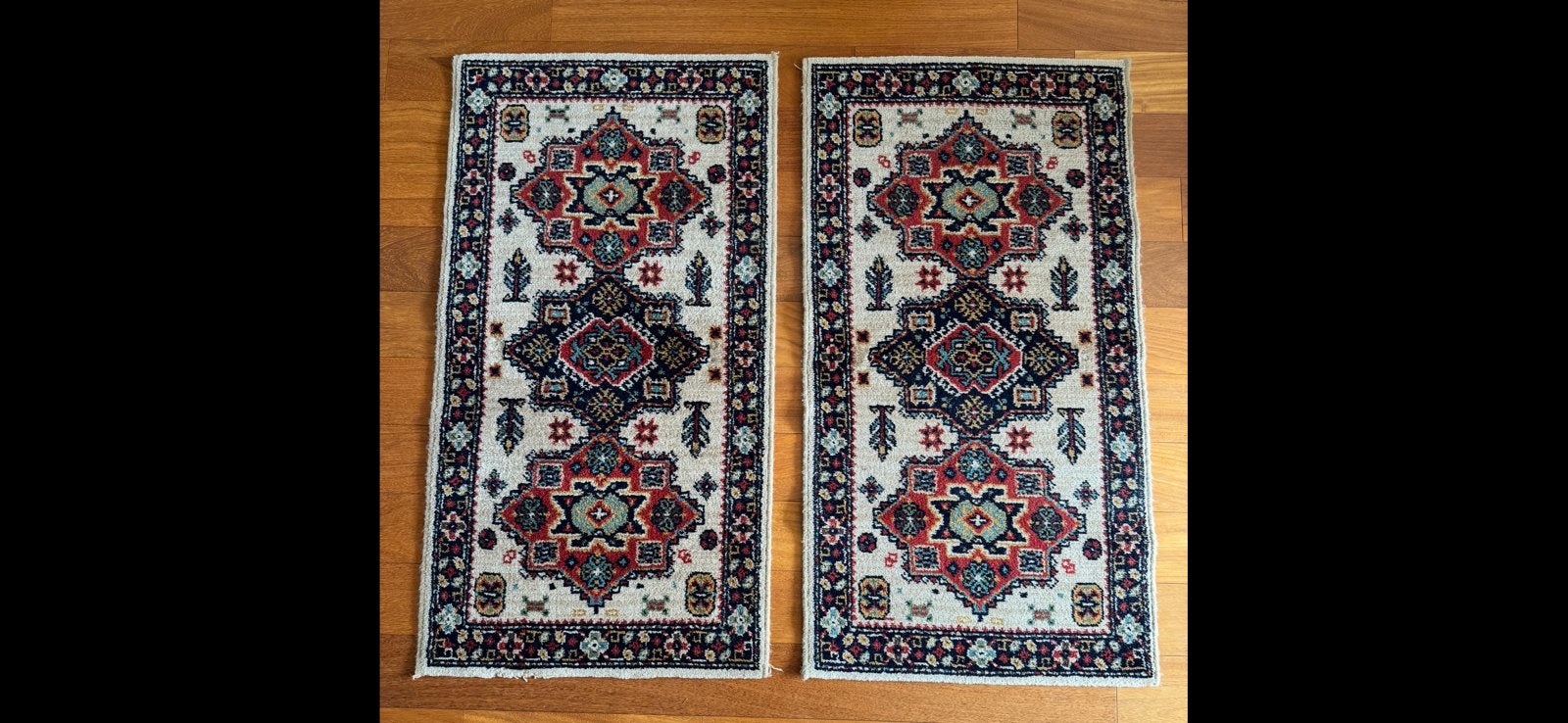 2 Perzische tapijten, Huis en Inrichting, Stoffering | Tapijten en Kleden, Gebruikt, 100 tot 150 cm, Rechthoekig, 50 tot 100 cm