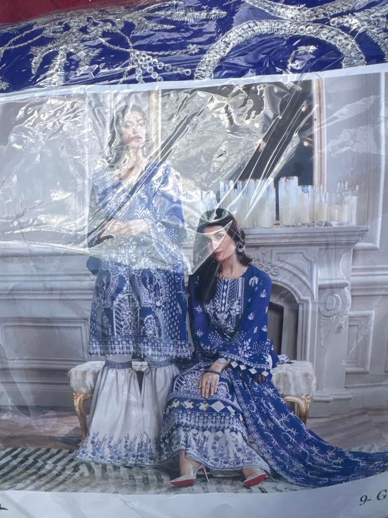 Prachtige Indiase/Pakistaanse jurk - Nieuw, Ophalen of Verzenden, Nieuw, Blauw, Overige typen