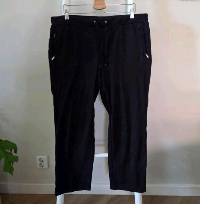 Hajo Homewear Zwarte stretch Broek Maat 50 magna atelier, Zwart, Haio Homewear, Ophalen of Verzenden, Gedragen