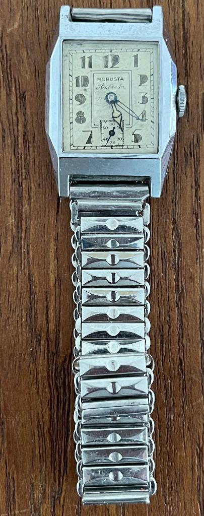 Horloge - Heren + Dames - Vintage, Overige merken, Staal, Gebruikt, Polshorloge