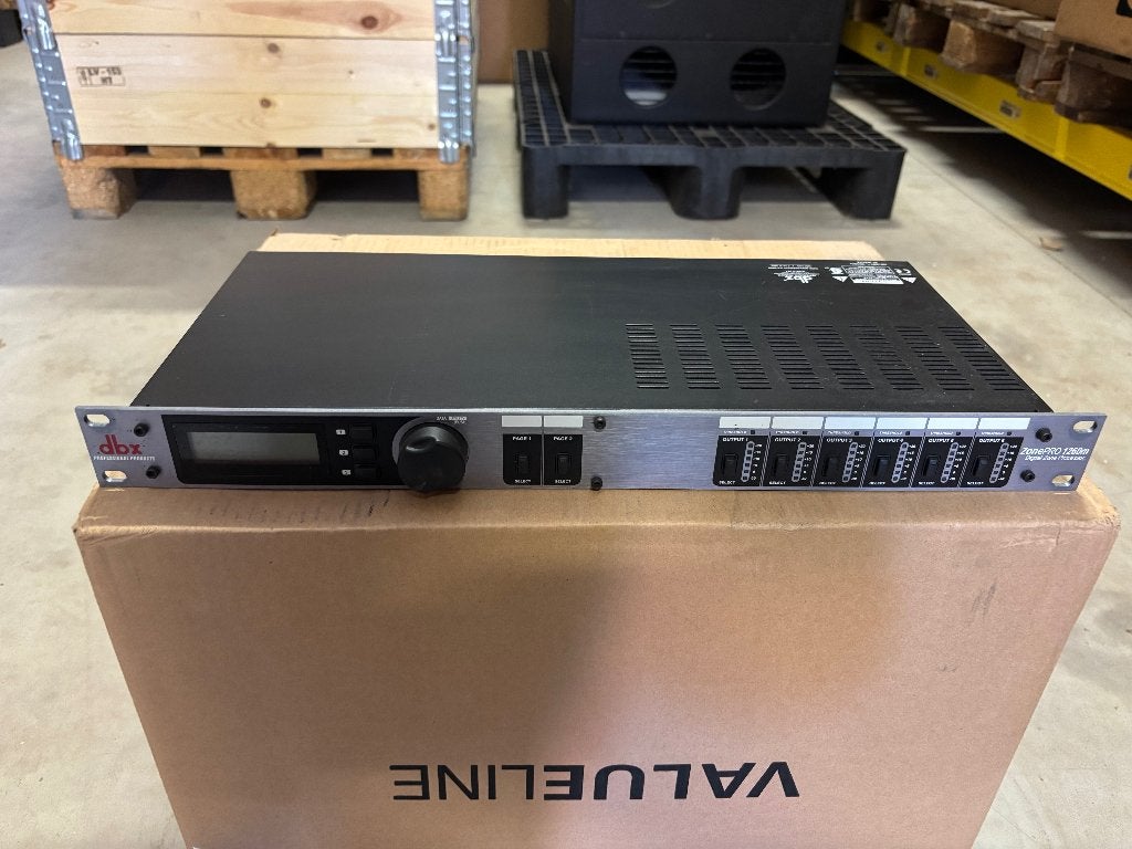 dbx ZonePRO 1260m 12x6 zoneprocessor, Muziek en Instrumenten, Ophalen, Gebruikt