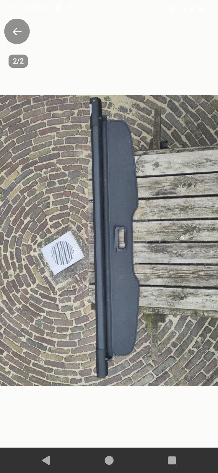Originele Volkswagen rolhoes hoedenplank bagageruimte, Ophalen of Verzenden, Nieuw, Volkswagen