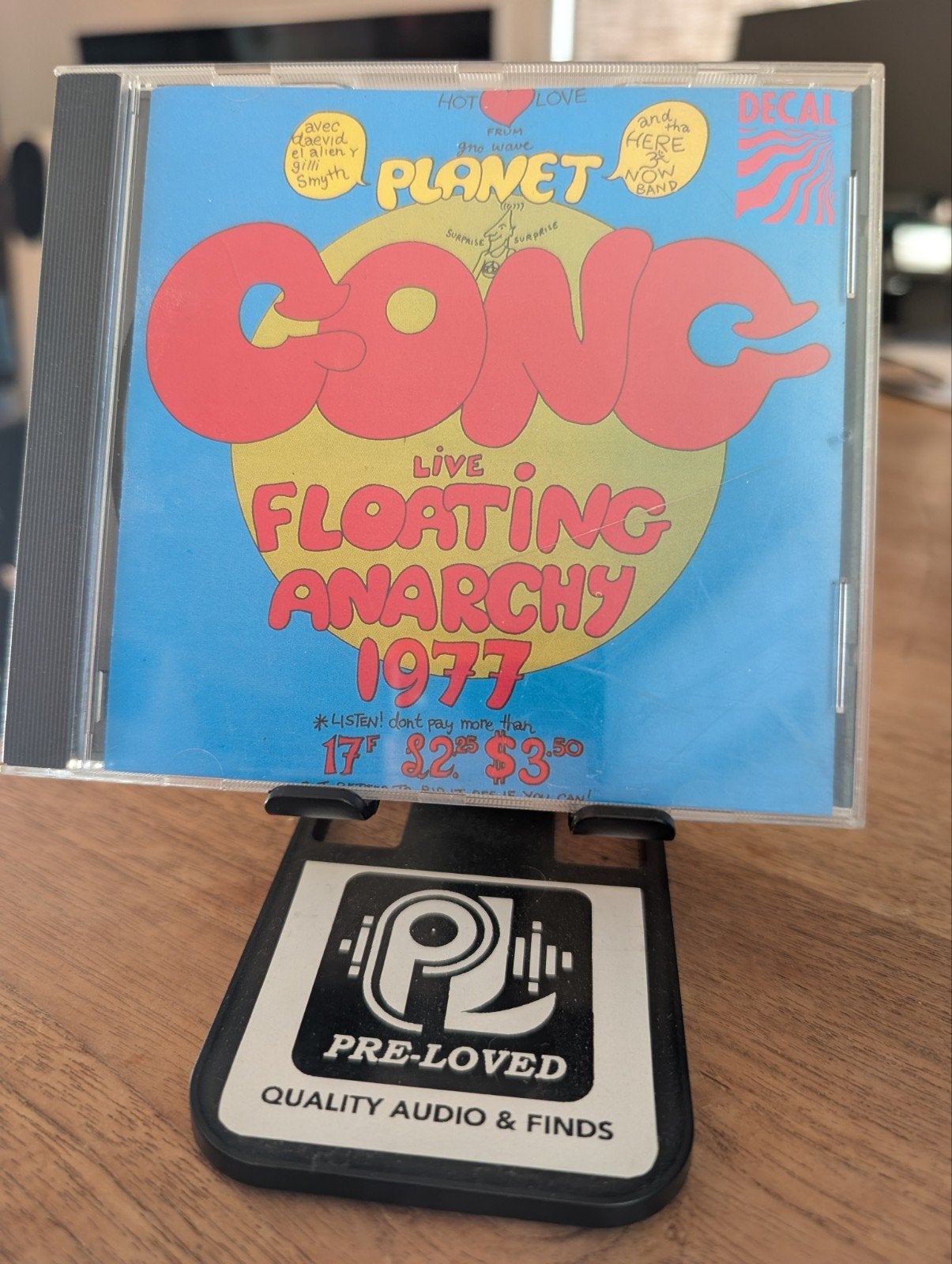Gong - Live Floating Anarchy 1977 CD (Psychedelische Rock), Cd's en Dvd's, Ophalen of Verzenden, Zo goed als nieuw