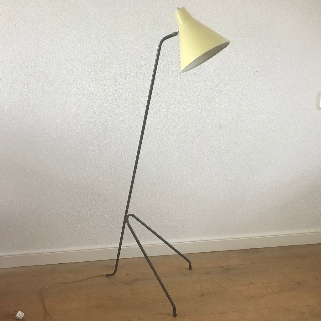 Sprinkhaan Vloerlamp Wilem van Doorn jaren 60 vintage retro, Huis en Inrichting, Ophalen of Verzenden, Nvt, 150 tot 200 cm, Nvt