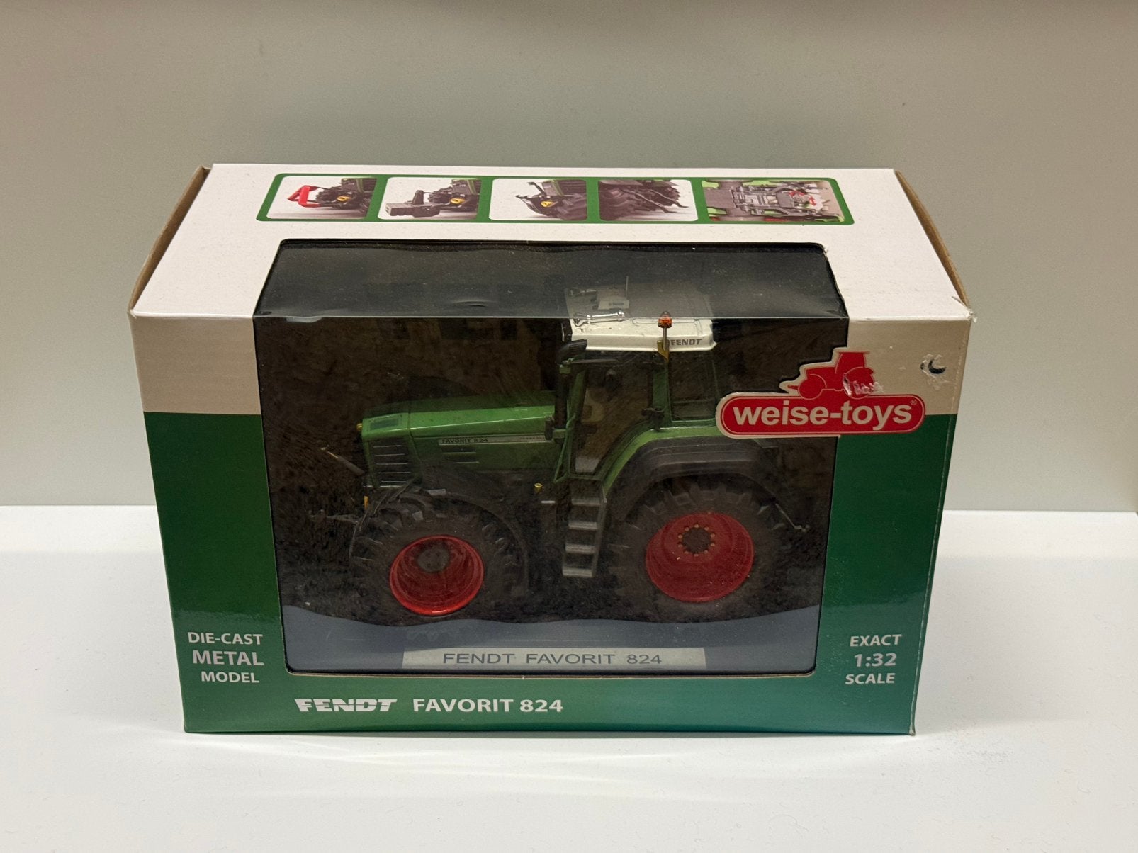 Verbouwde Fendt 824 Weise toys, Hobby en Vrije tijd, Ophalen of Verzenden, Zo goed als nieuw, Tractor of Landbouw, Overige merken