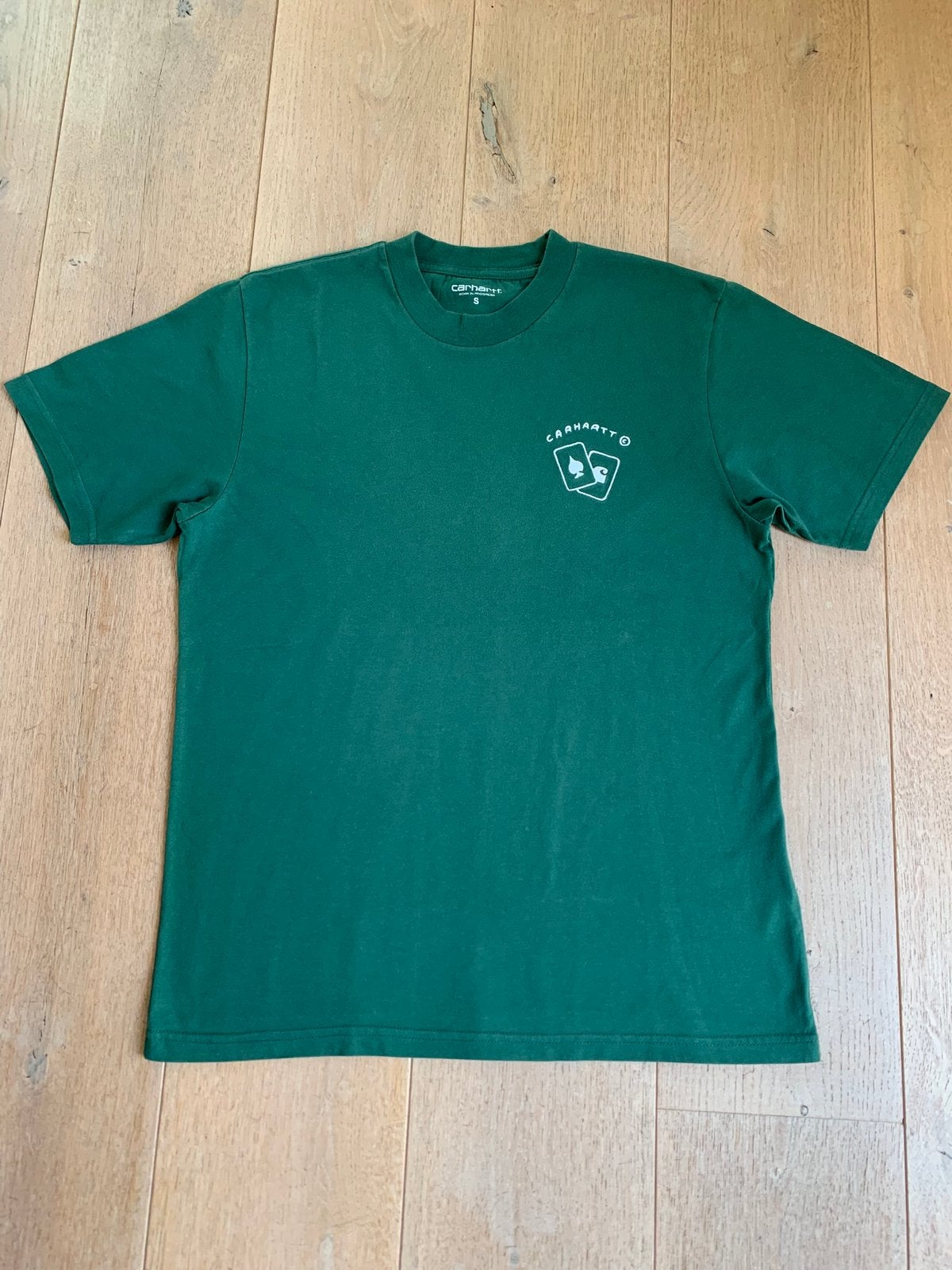 Carhartt t-shirt maat S als nieuw, Ophalen of Verzenden, Zo goed als nieuw, Maat 46 (S) of kleiner, Groen