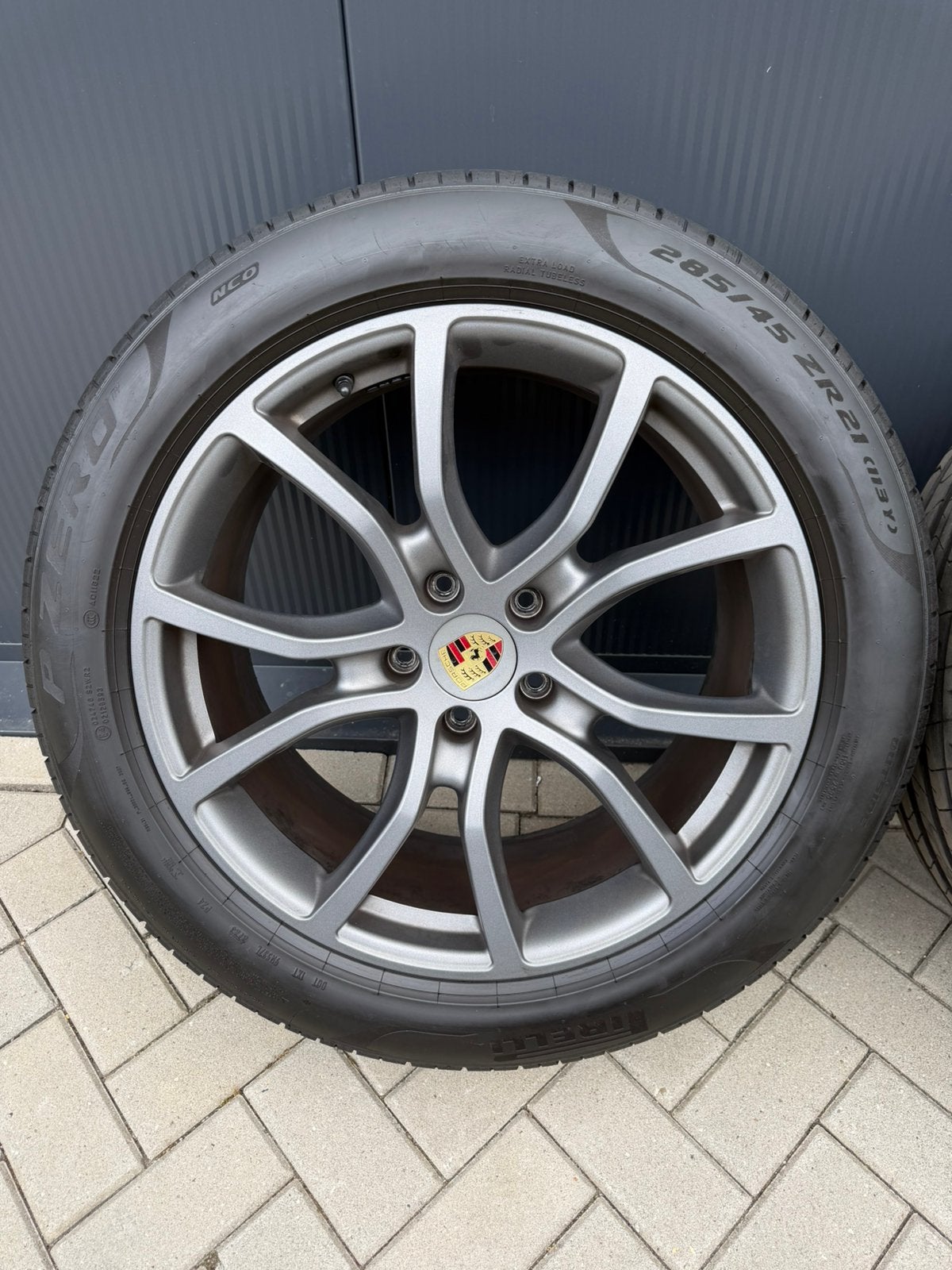 21 inch originele Porsche Cayenne velgen 9Y0601025DB, Auto-onderdelen, Banden en Velgen, Ophalen, 21 inch, Zomerbanden, Velg(en)
