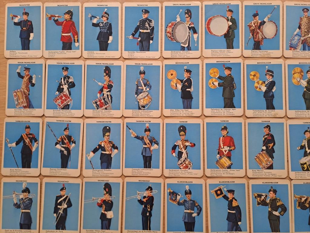 Oud kwartet tamboerkorps, Ophalen, Gebruikt, Kwartet(ten)